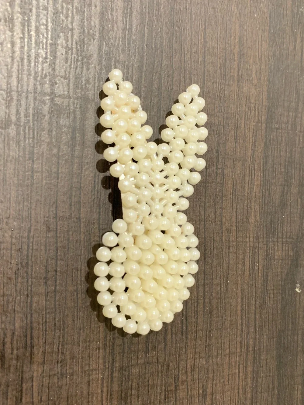 Pearl Bunny Hair Clip